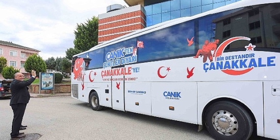 Başkan Sandıkçı: “Canikli gençlerimizi şehitler diyarı Çanakkale’yle buluşturuyoruz”