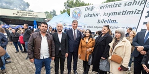Başkan Tugay 12. Balkan Şenliği’nin açılışını yaptı