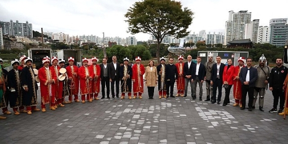 Büyükşehir Mehteri, Ulsan’da yeri göğü inletti
