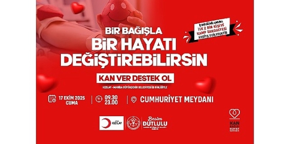 Büyükşehir ve Türk Kızılayı’ndan Anlamlı Etkinlik
