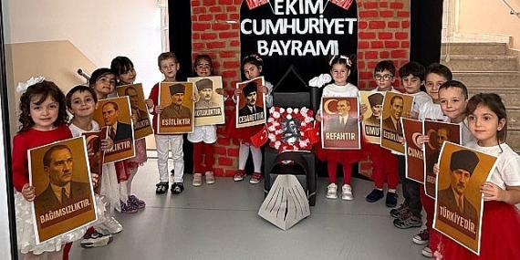Çankaya’nın Minikleri Cumhuriyet Sevincini Yaşadı