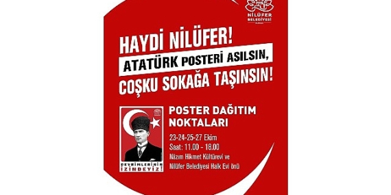Cumhuriyet ışığı yine Nilüfer’den yükselecek