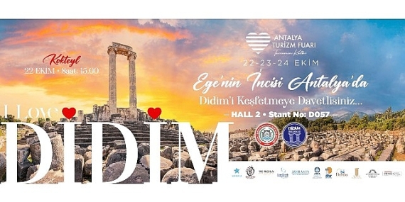 Didim, Antalya Turizm Fuarı’nda Yerini Alıyor