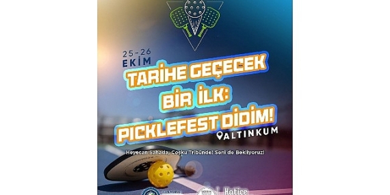 Didim’de Bir İlk: Picklefest Başlıyor
