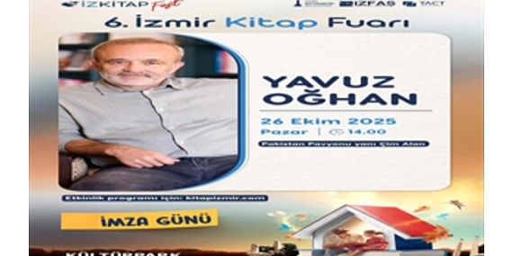 İZKİTAP’ta hafta sonu edebiyat rüzgarı esecek