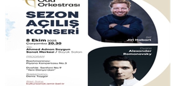 İzmir Oda Orkestrası 2025-2026 konser sezonunu açıyor