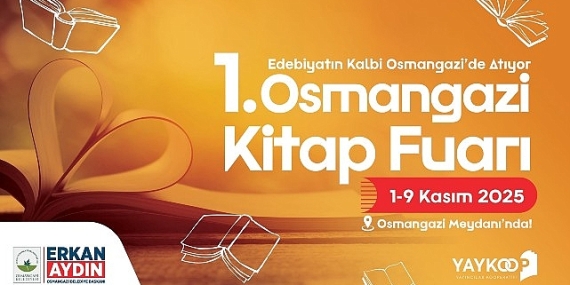 Osmangazi Kitap Fuarı Kapılarını Açıyor