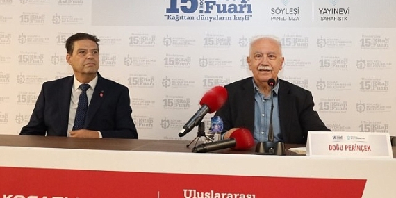Perinçek, Kitap Fuarı’nda Asya çağını vurguladı