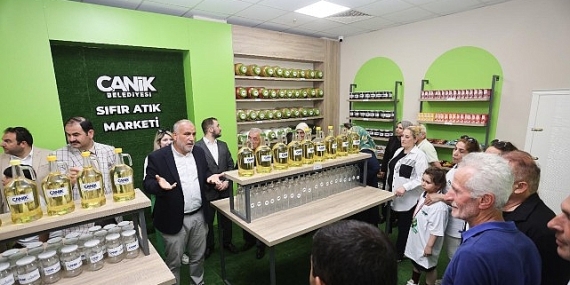 Canik’teki Bu Markette Para Geçmiyor: Aile Ekonomisine Dev Katkı