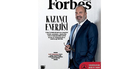 Enerji sektörünün her alanında Türkiye dışında büyüyen Cemil Kazancı Forbes Türkiye kapağında