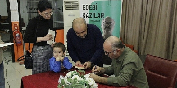 Faruk Duman, Nilüfer’de yazarlık serüvenini ve “Balıklarla İlgili Rivayet”i anlattı