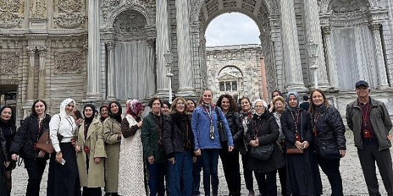 Güz Gezileri’nin kasım ayı ziyaretleri Dolmabahçe Sarayı ile başladı