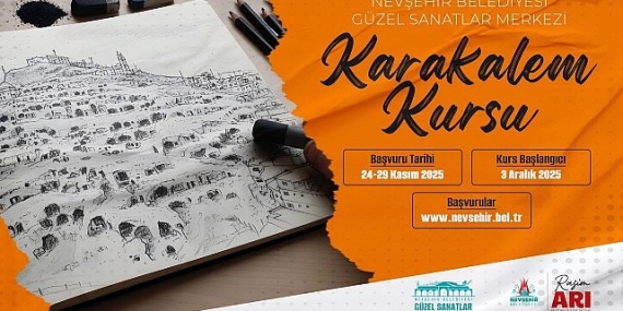 Güzel Sanatlar Merkezi’nde Kara Kalem Kursu Başlıyor