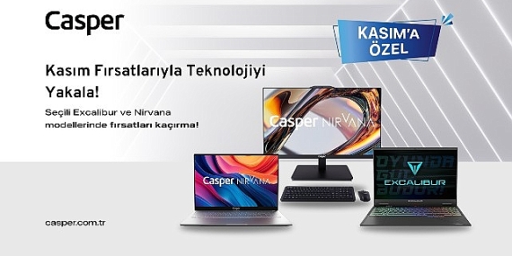 Kasım ayında Casper’dan yaşama hız katacak indirim kampanyası