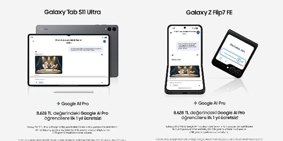 Samsung’dan öğrencilere özel indirim ve Google AI Pro hediyesi