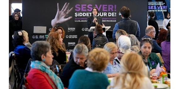 Üsküdar’da ”Ses Ver Şiddete Dur De” Etkinliği Düzenlendi