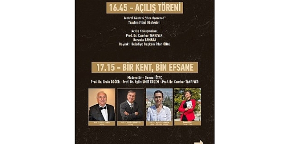 4. Uluslararası Bayraklı Homeros Sanat ve Edebiyat Festivali Başlıyor