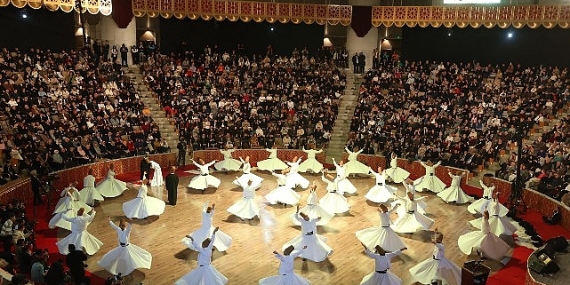 Dünyanın Dört Bir Yanından Mevlana Dostları 752. Şeb-İ Arus’ta Buluştu
