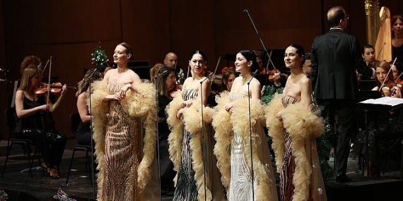 İDSO DenizBank Konserleri Şef Hasan Niyazi Tura ve Le Div4s ile yılın finalini yaptı