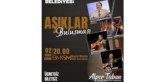 İnegöl Belediyesi’nden Aşıklar Buluşması’na Davet