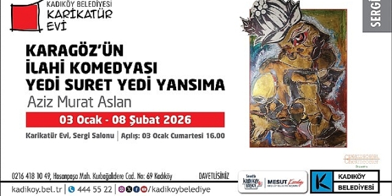 Karikatür Evi’nde Karagöz’ün İlahi Komedyası Sergisi