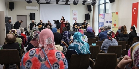 “KO-MEK Vefası” huzurevinde neşe saçtı