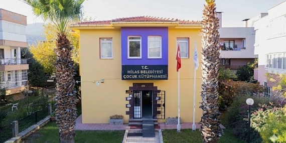 Milas Belediyesi Çocuk Kütüphanesi’ne Yoğun İlgi