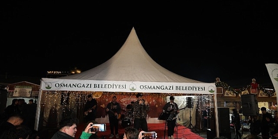 Osmangazi’de Çizik Grubu Festivale Renk Kattı
