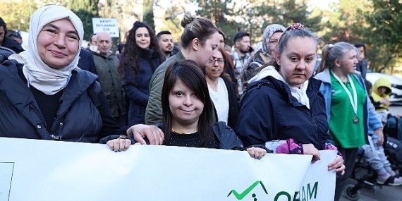 Osmangazi’de Engelli Bireyler Farkındalık İçin Yürüdü