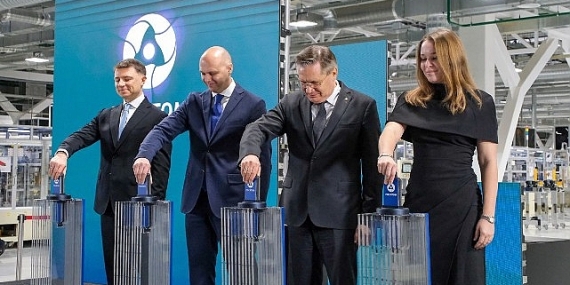 Rosatom, Rusya’nın İlk Lityum-İyon Enerji Depolama Giga Fabrikasını Faaliyete Geçirdi