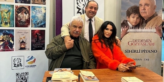 Usta İsimler TÜYAP’ta Buluştu: Serpil Çakmaklı ve Halil Ergün, İhsan Taş’ı Yalnız Bırakmadı