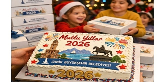Yeni yıl pastaları bu yıl da Büyükşehir’den
