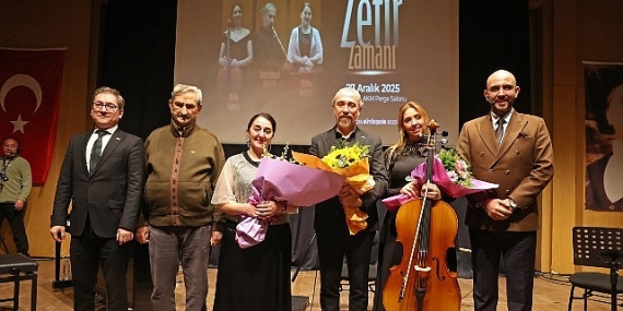 ‘Zefir Zamanı’ konseri müzikseverlerle buluştu