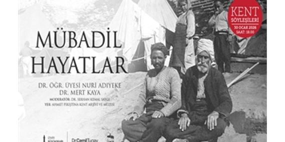 APİKAM’da Kent Söyleşileri “Mübadil Hayatlar” ile devam ediyor