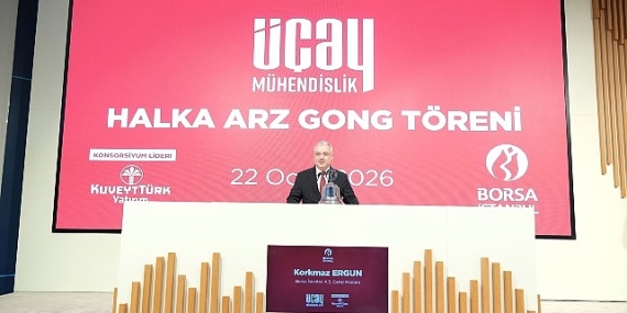 Borsa İstanbul’da gong Üçay Mühendislik için çaldı