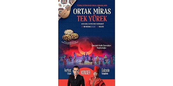 Büyükşehir’den “Ortak Miras Tek Yürek” kültür etkinliği