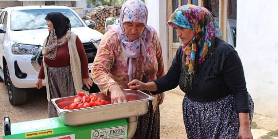 Büyükşehir’in ekipman desteği ile üreticiler daha güçlü