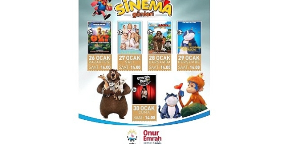 Çiğli’de Yarıyıl Tatili Sinema ve Eğlenceyle Şenleniyor