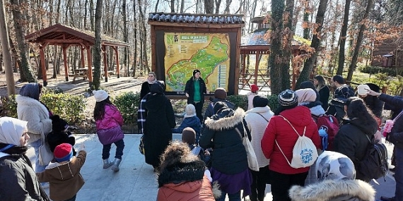 Çocuklar, Dünya Kuş Günü’nde doğayı keşfetti