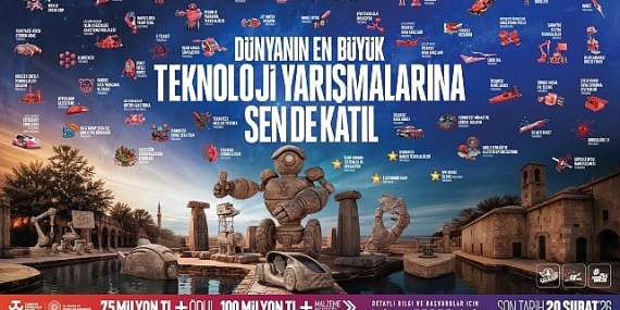 Geleceği Üretenler TEKNOFEST’te Buluşuyor;  2026 Teknoloji Yarışmalarına Başvurular Başladı!