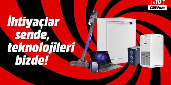 “İhtiyaçlar Sizde Teknolojileri MediaMarkt’ta” Kampanyası devam ediyor