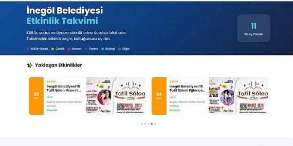 İnegöl’de Kültür ve Sanatın Yeni Adresi Kullanıma Sunuldu