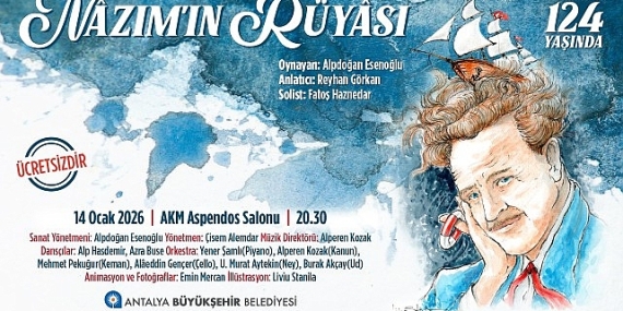 “Nâzım’ın Rüyâsı” seyirciyle buluşuyor