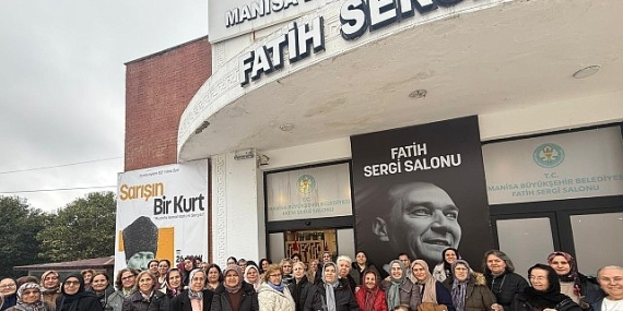 352 Kadın “Sarışın Bir Kurt” Sergisinde Buluştu