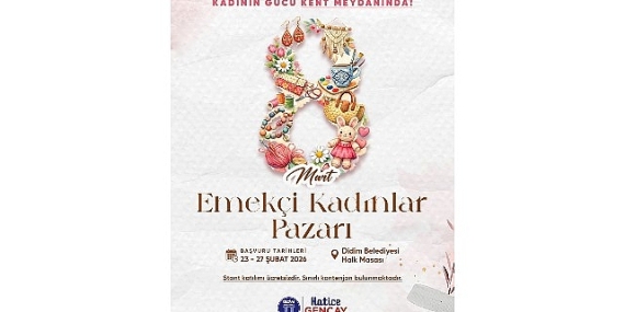 Emekçi Kadınlarımız Ürünlerini Didimlilerle Buluşturacak