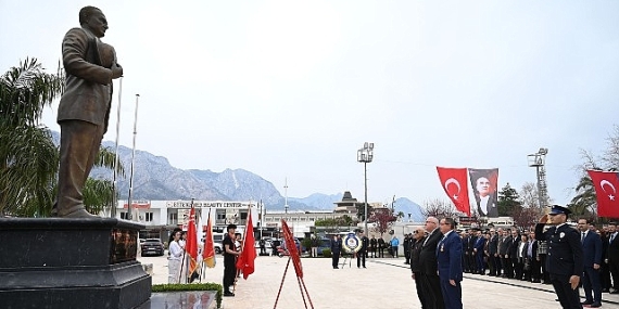 18 Mart Çanakkale Zaferi Kemer’de törenle anıldı