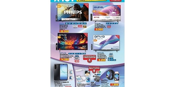 19 Mart’ta A101’de Mobilite ve Teknoloji Ürünleri Satışa Sunuluyor