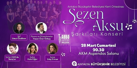ABBO’dan Sezen Aksu şarkıları konseri