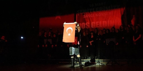 Başkan Çerçioğlu Vatandaşları 18 Mart Şehitlerimize Saygı Konseri ile Buluşturdu