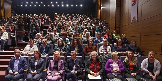 Başkan Köymen, kadınlar günü panelinde konuştu